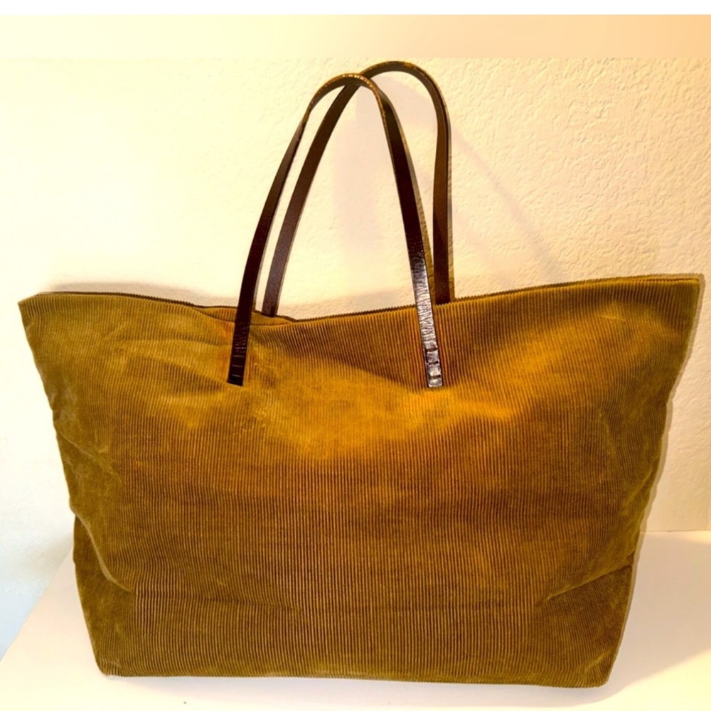 Rare Vintage Fendi Corduroy Tote bag